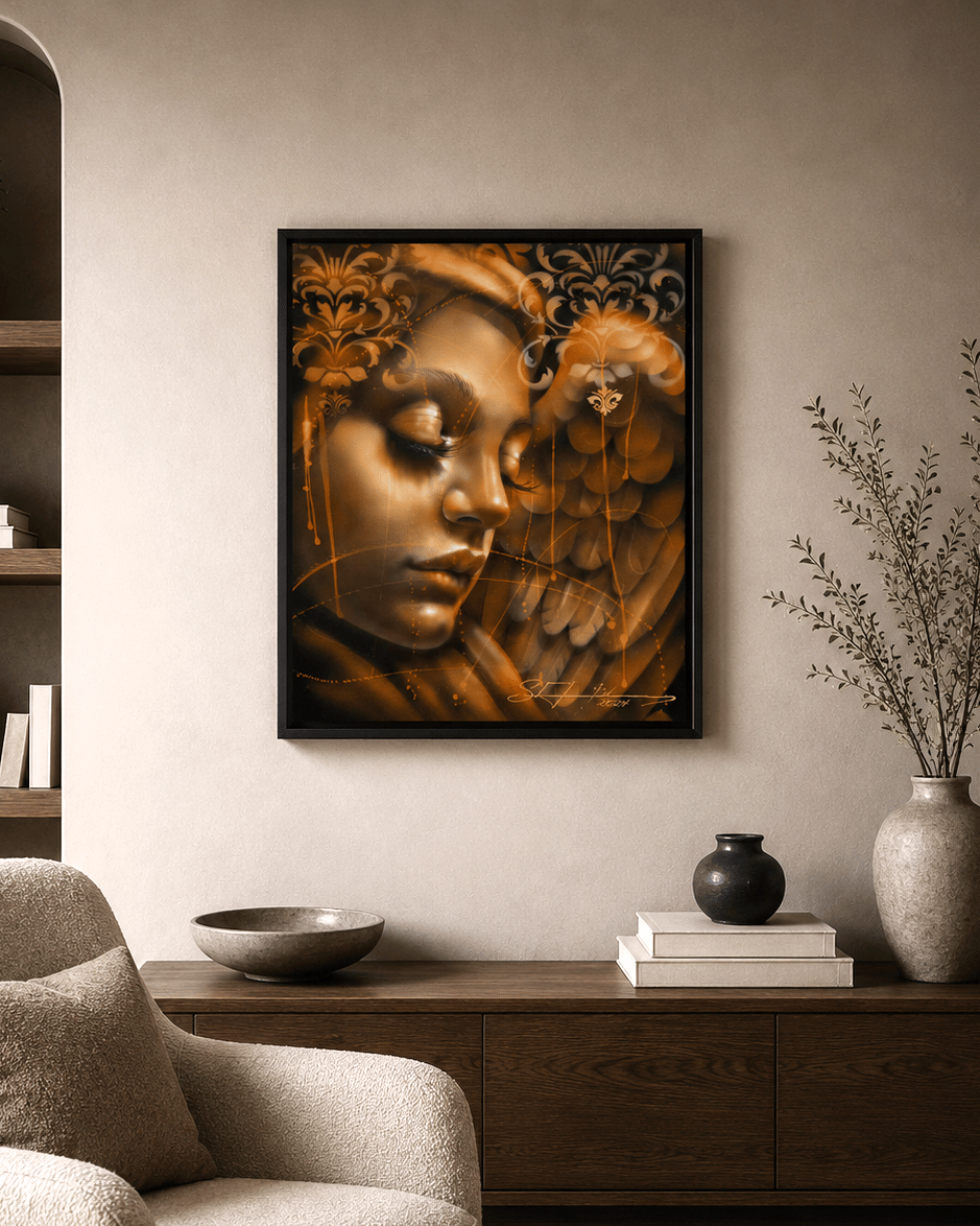 Angelic — Etched in Time by Shane Goudreau